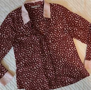 Halogen Button Down Blouse